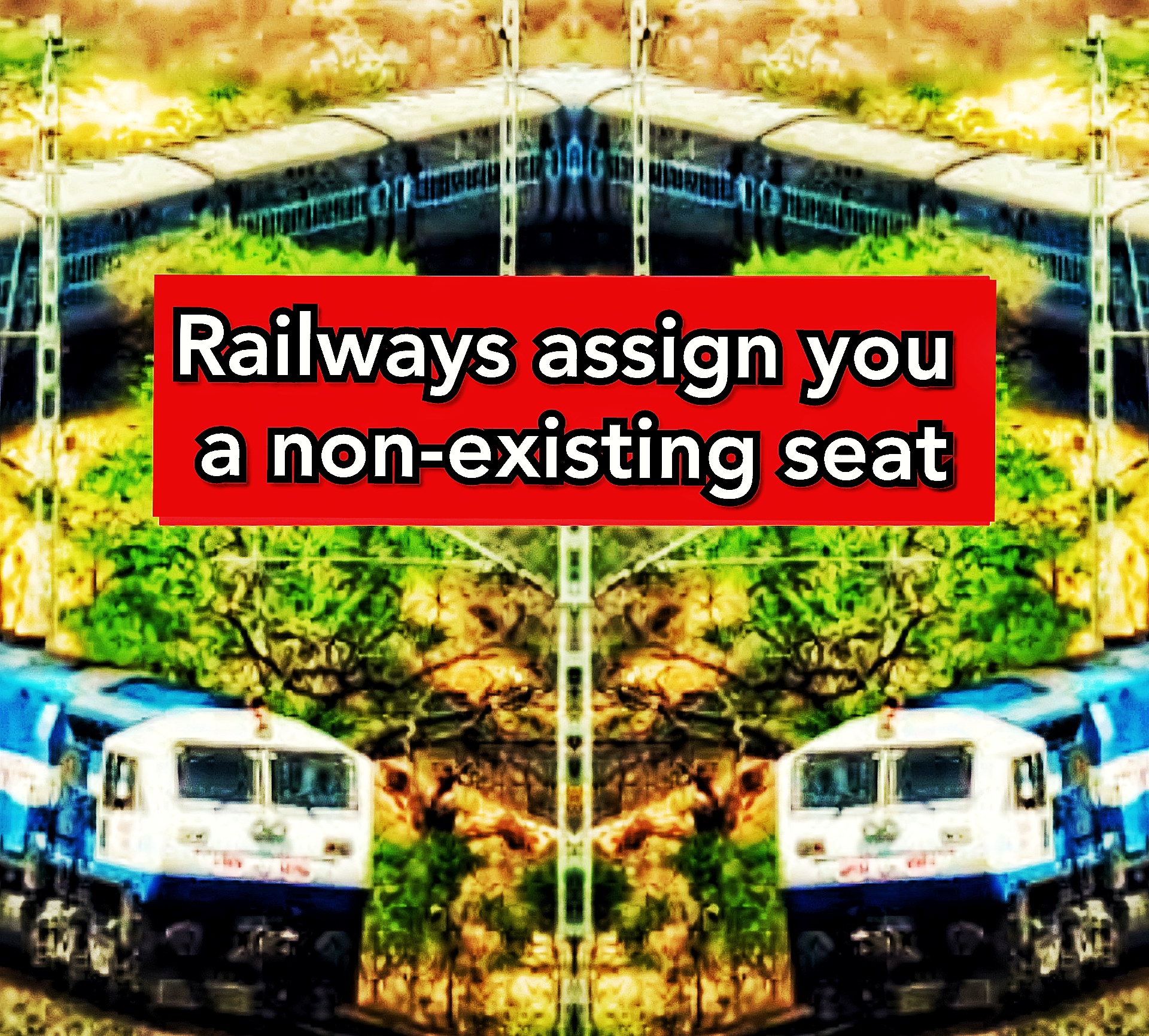 CRIS might make you travel on non-existent Train seat!
