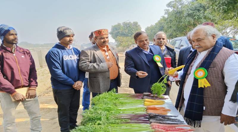 कृषि मंत्री नरेंद्र सिंह तोमर को खूब भाया भारतीय सब्जी अनुसंधान संस्थान का अद्भुत ब्रिमाटो और पोमेटो