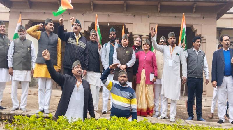 सुभाष चन्द्र बोस जंयती : भारतीय अवाम पार्टी ने सिगरा से निकाला सुभाष मार्च