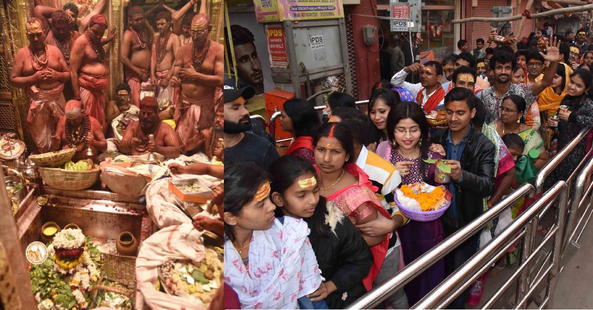 Crowd of faith gathered in Srikashi Vishwanath Dham, more than 6 lakh devotees bowed their heads