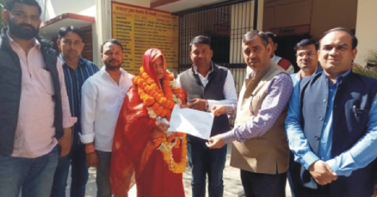 Janki Devi elected in Darekhu area panchayat member by-election