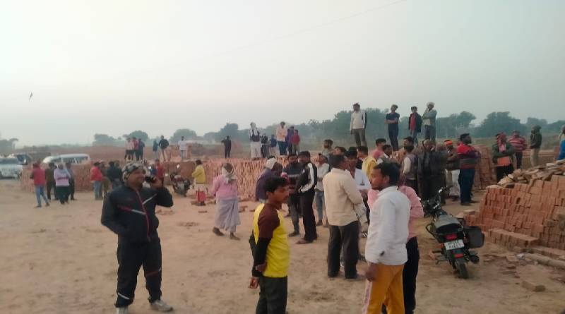 वाराणसी : बड़ागांव में हुआ दर्दनाक हादसा, ईंट भट्ठे की दीवार गिरने से दो महिलाओं की मौत