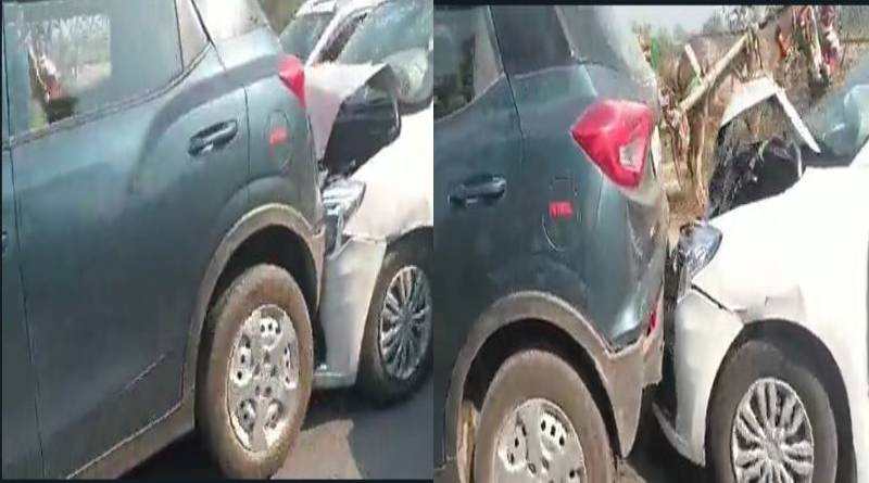 UP के हरदोई में पूर्व CM अखिलेश यादव का काफिला हुआ हादसे का शिकार, कई गाड़ियां आपस में टकराईं