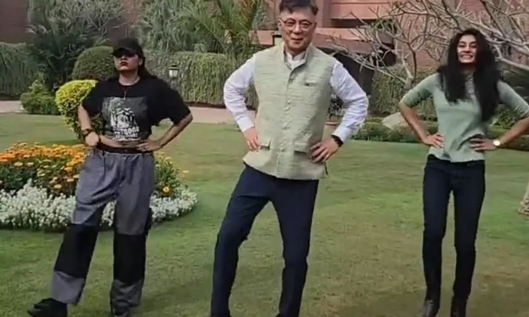 South Korean Embassy Staffs Naatu Naatu Dance Cover Garners Praise from PM Modi