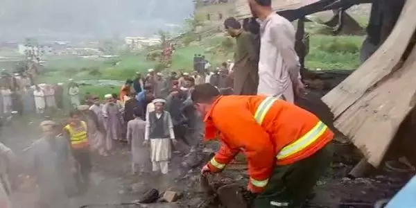 पाकिस्तानः खैबर पख्तूनख्वा प्रांत में आग से एक ही परिवार के 10 लोगों की मौत