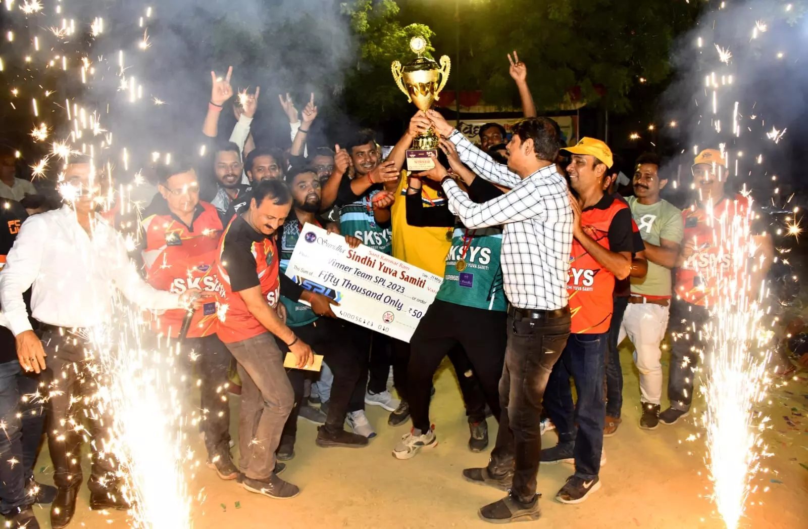 लेदर हेड टीम ने जीता SPL क्रिकेट टूर्नामेंट 2023 का खिताब
