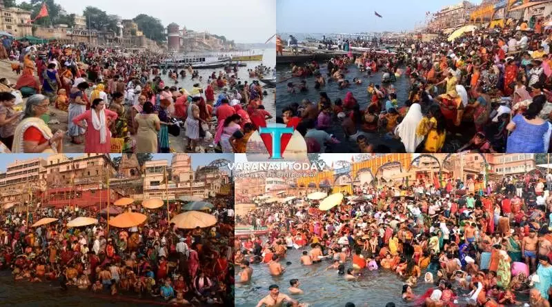 Ganga Dussehra 2023 : गंगा स्नान के लिए काशी के घाटों पर उमड़ा आस्थावानों का सैलाब, देखें तस्वीरें