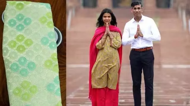 ब्रिटिश पीएम की पत्नी अक्षता मूर्ति पहनेंगी बनारसी स्टोल, पीएम मोदी ने किया भेंट