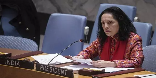संयुक्त राष्ट्र सुरक्षा परिषद में बोलीं रुचिरा कंबोज, भारत हमेशा अफगानों के समर्थन में आवाज उठाता रहेगा