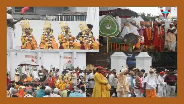 रानगर की रामलीला का तीसरा दिन : रेनकोट पहन कर प्रभु श्रीराम ने किया ताड़का व सुबाहु का वध, अहिल्या को किया श्राप मुक्त