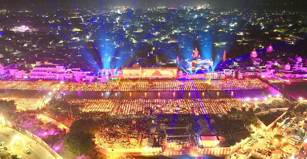 Ayodhya Deepotsav 2023: Ayodhya sets New World Record! Lights 22.23 Lakhs Diyas